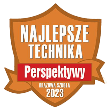 nagroda brązowa szkoła w konkursie Najlepsze Technika w Polsce organizowanym przez Perspektywy 2023.